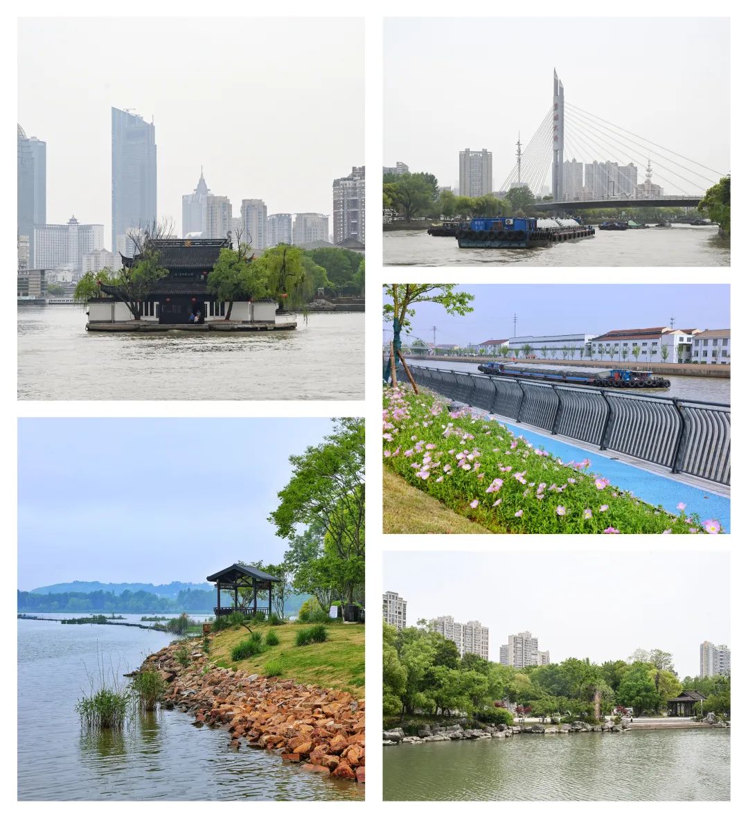 市领导调研美丽河湖“两河”整治提升和新一轮太湖治理工作，开展常态化巡河巡湖